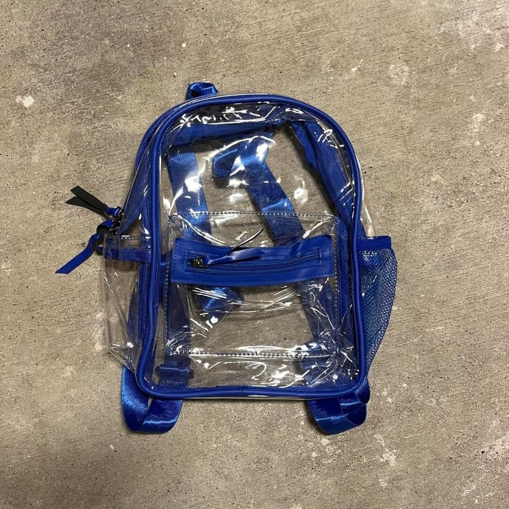 Clear backpack